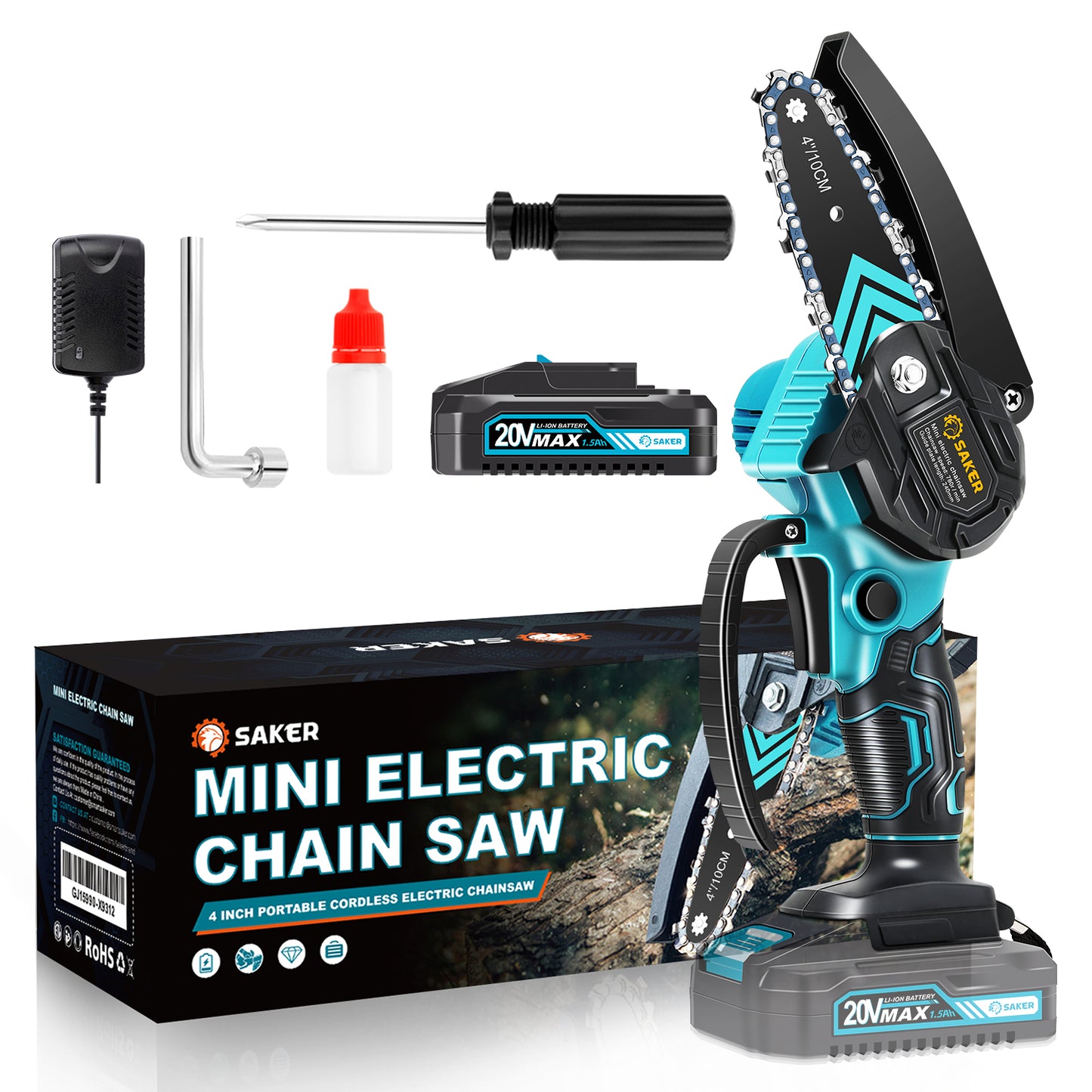 SAKER® Mini Chainsaw