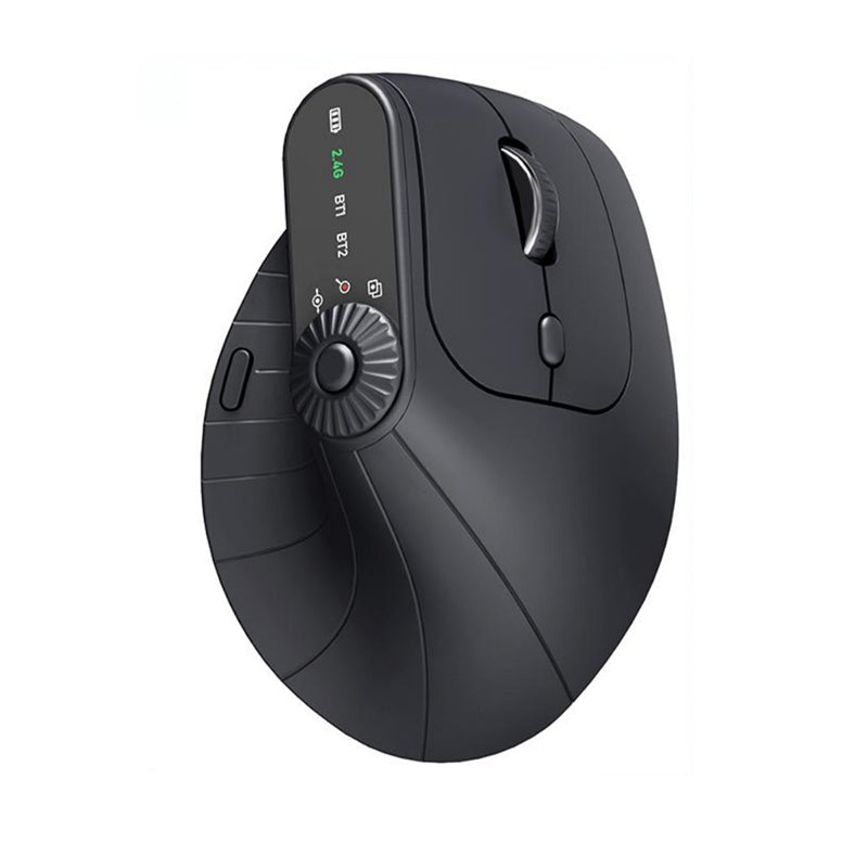 Sakerplus Ergonomic Triple-Connect Wireless Mouse