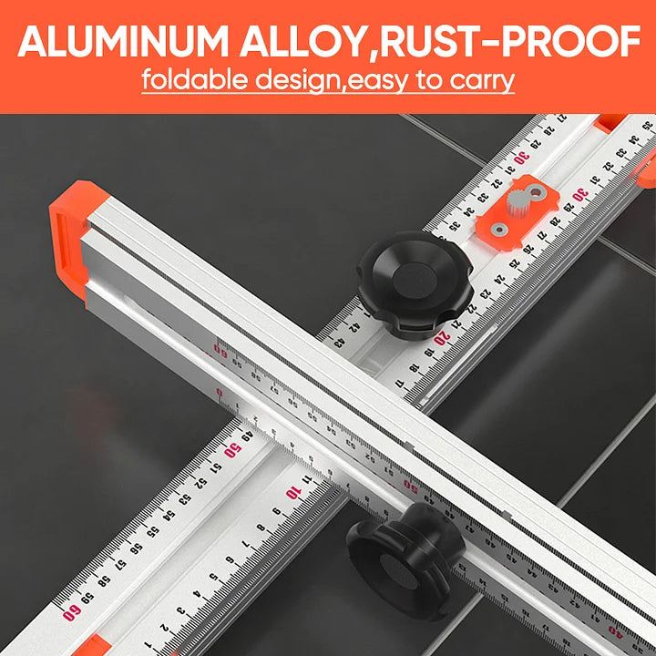 SAKER® 4 in 1 Drilling Positioning Ruler