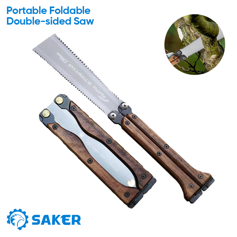 SAKER® Portable Foldable Double-sided Saw