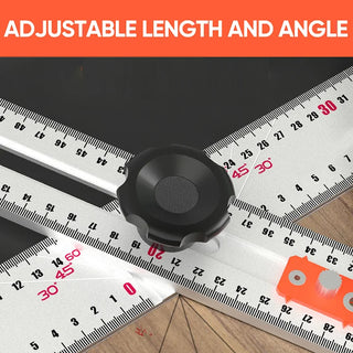 SAKER® 4 in 1 Drilling Positioning Ruler