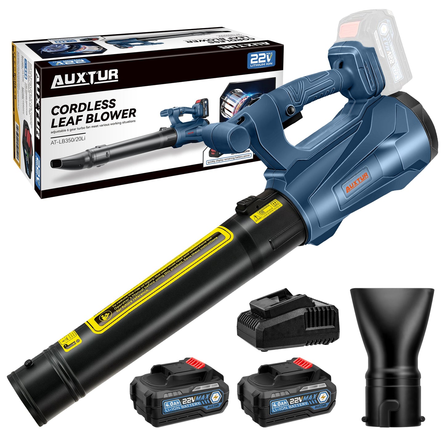 AUXTUR Cordless Leaf Electric Blower