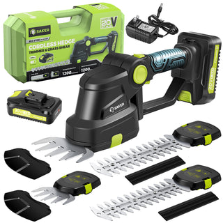 Saker® Cordless Hedge Trimmer