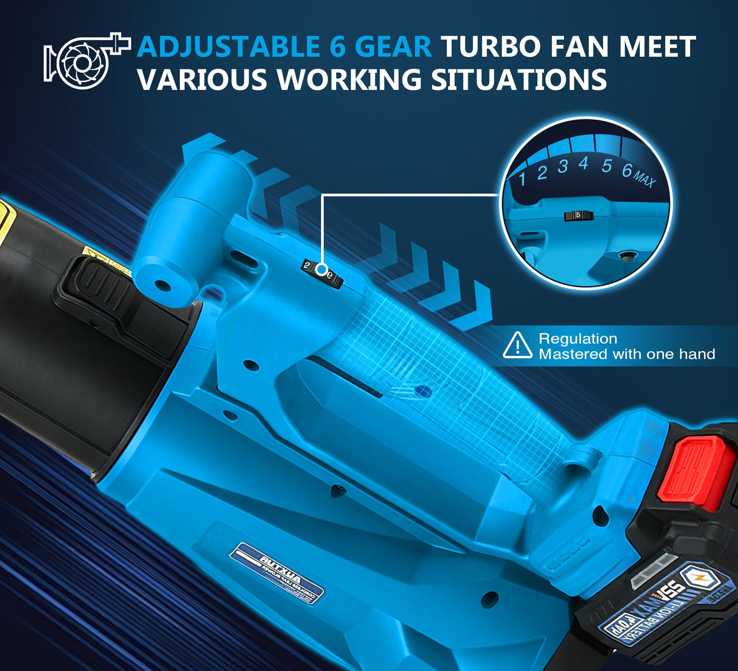 AUXTUR Cordless Leaf Electric Blower