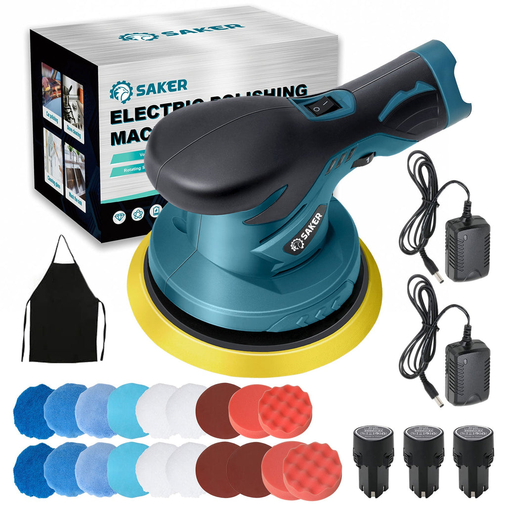 Saker® Mini Cordless Buffer Polisher