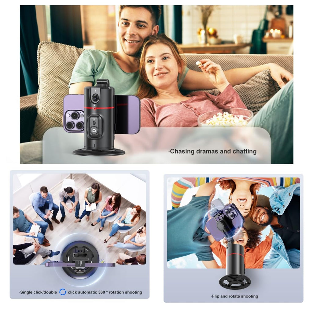 Sakerplus® Auto Face Tracking Tripod Remote Control
