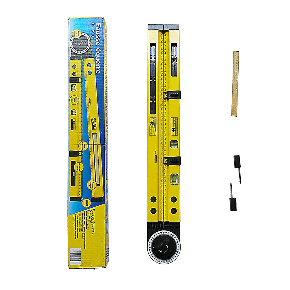 Saker Multi-Function Woodworking Scribe Compass Gauge