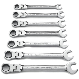 Saker Ratcheting Wrench with Flexible Head - for quick accessibility and convenience