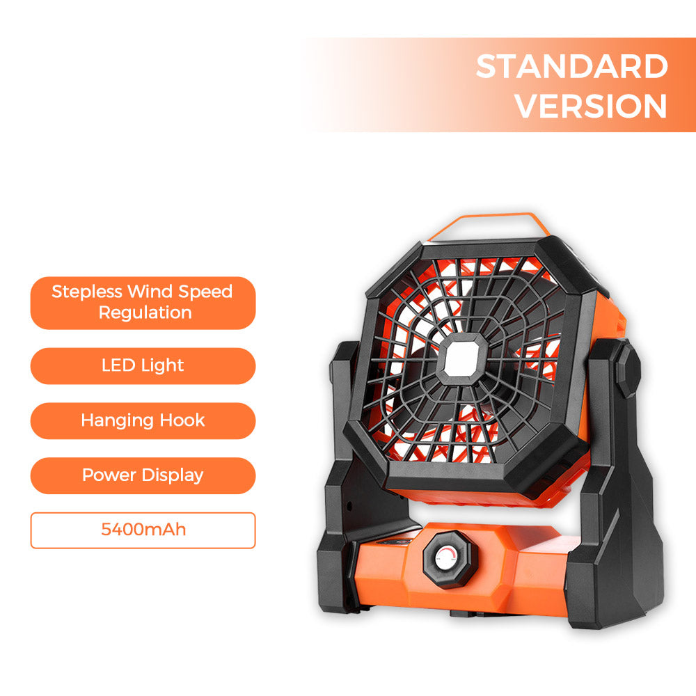 Saker® Rechargeable Camping Fan