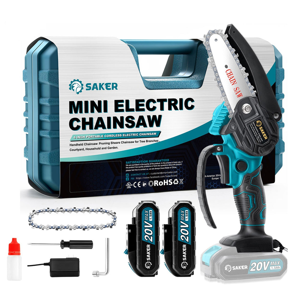 Saker® Mini Chainsaw
