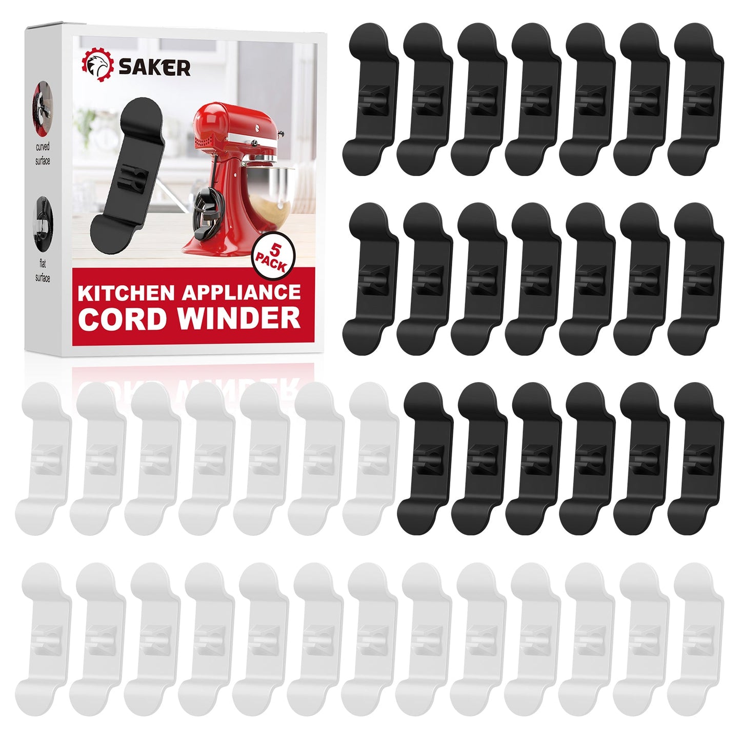 Saker Kitchen Appliance Cord Winder - Shopsaker