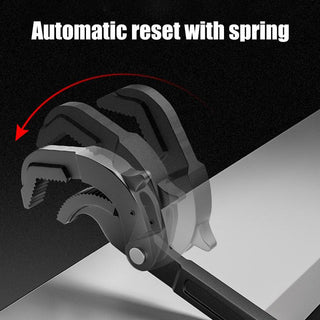 Saker® Adjusting Spanner Power Grip Pipe Wrench