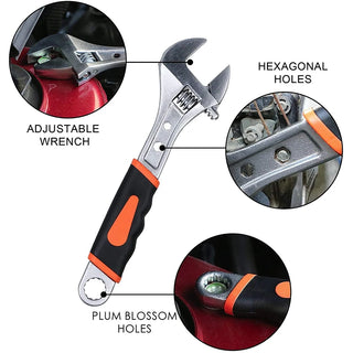 Saker® Opening Jaw Adjustable Wrench