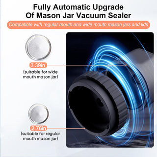 Saker® Electric Vacuum Sealer For Mason Jars