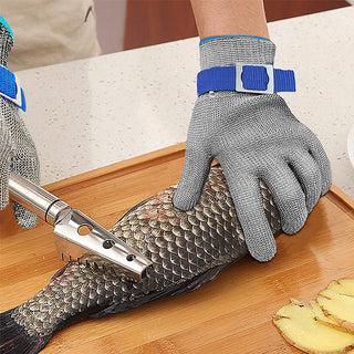 Saker Cut-Resistant Gloves Steel Wire