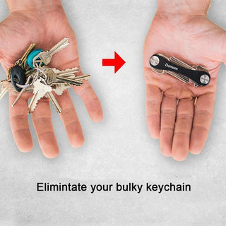 Saker Compact Key Holder and Keychain Organizer,2 Packs