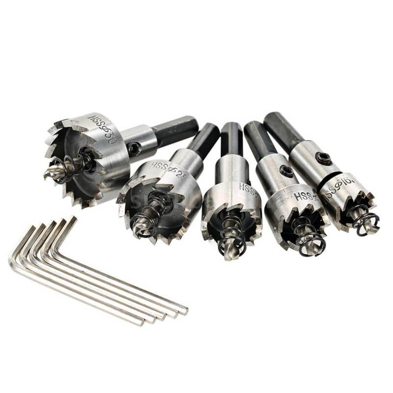 Saker 16-30MM HSS Drill Bit Hole Saw Set