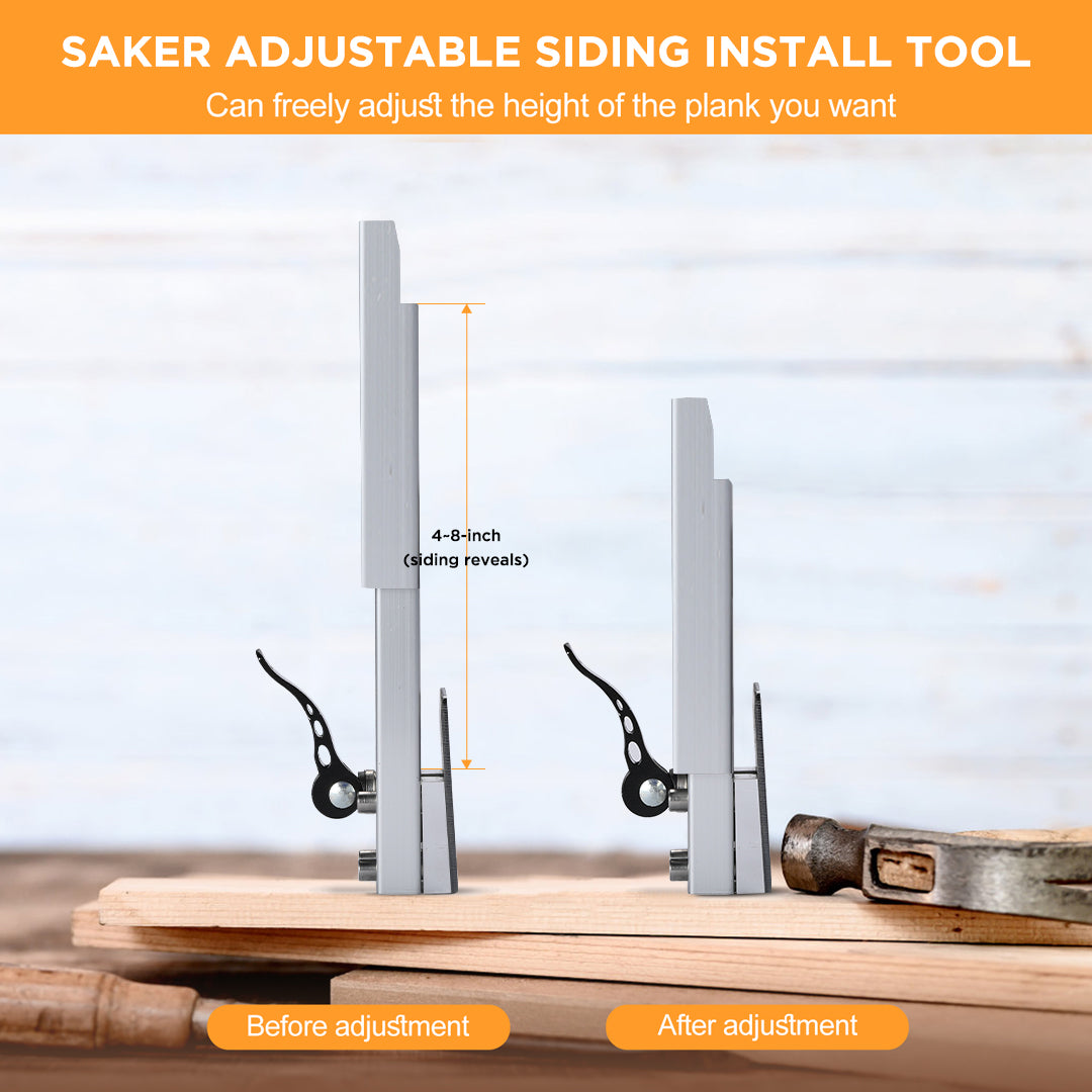 Saker Adjustable Siding Install Tool