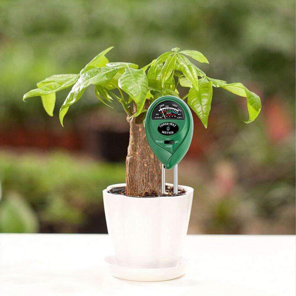 Saker 3-in-1 Soil Tester Kits with Moisture