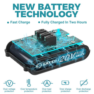 Saker Mini Chainsaw 6 Inch