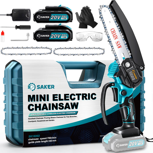 Saker Mini Chainsaw 6 Inch