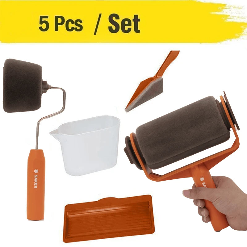 Saker® Paint Roller Brush Painting Handle Tool