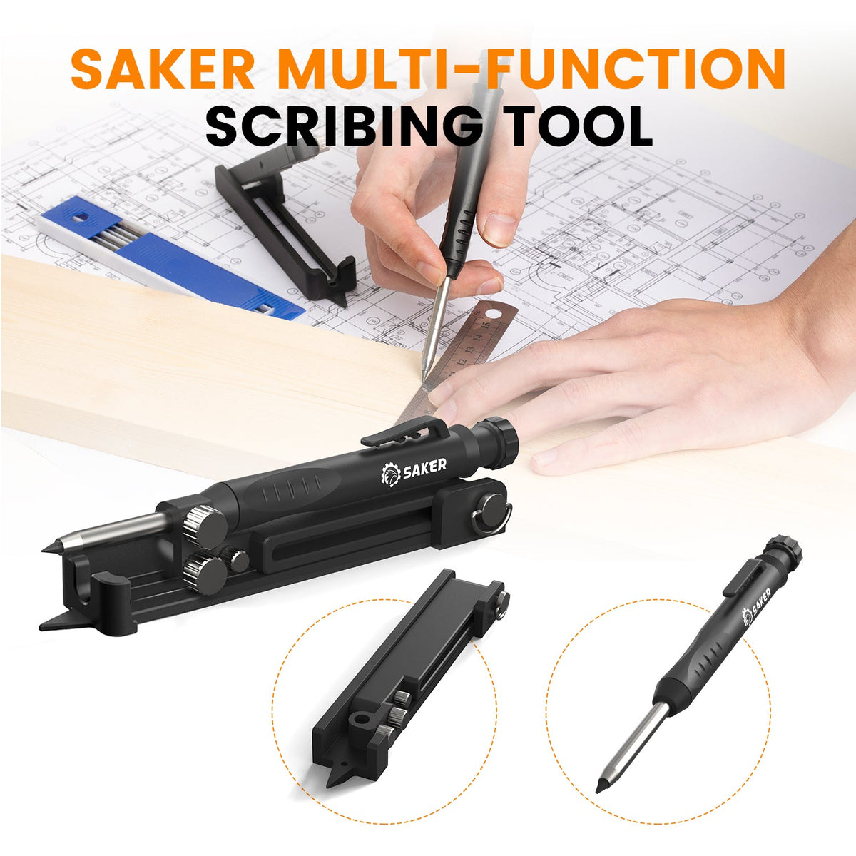 Saker Multi-function Scribing Tool (Upgrade)