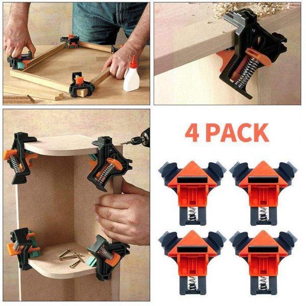 Saker 90 Degree Corner Clamps (4 Pcs)