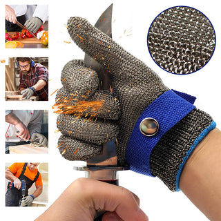 Saker Cut-Resistant Gloves Steel Wire