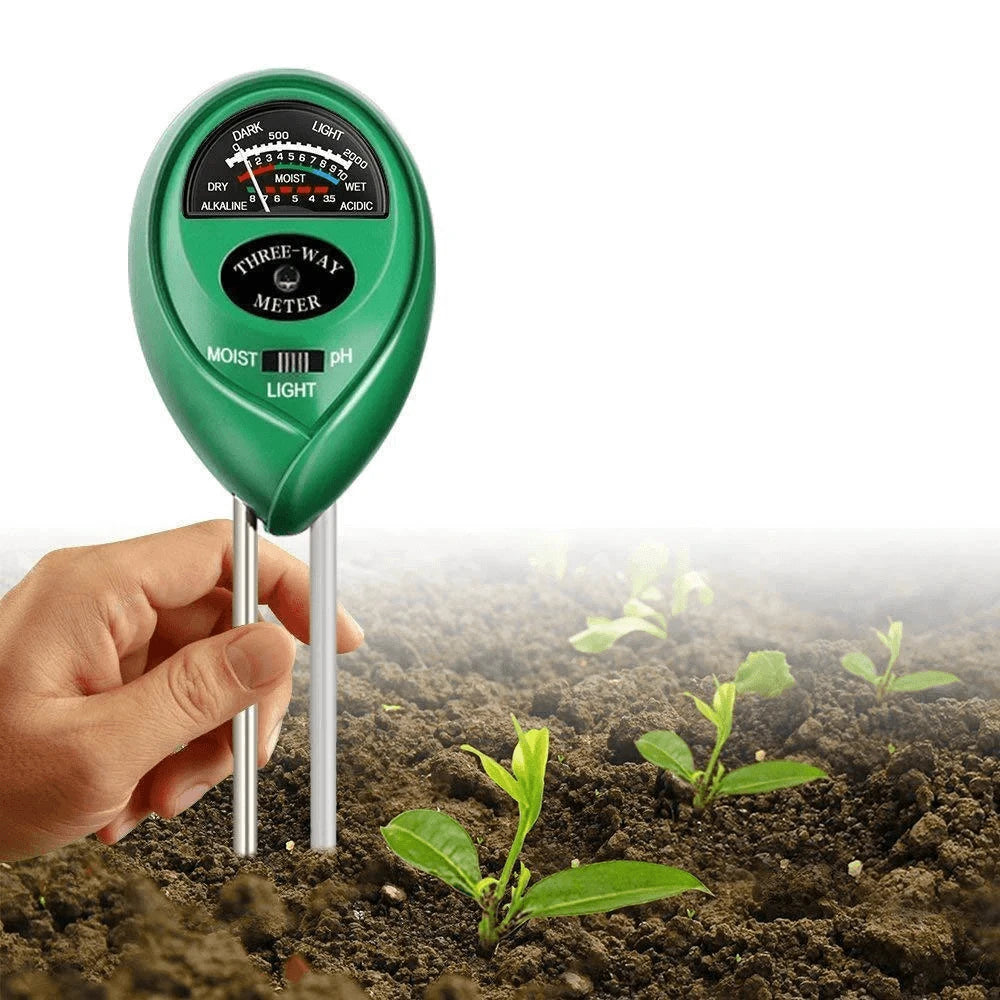 Saker 3-in-1 Soil Tester Kits with Moisture